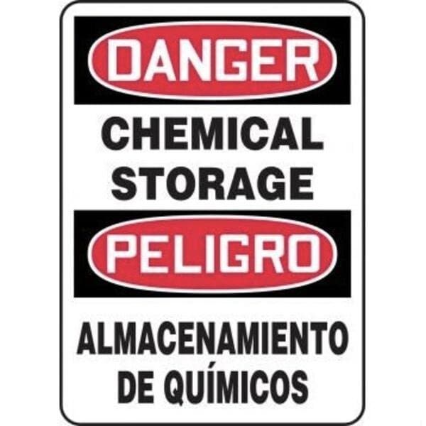 Accuform OSHA DANGER BILINGUAL Safety Sign SBMCHL155XL SBMCHL155XL - main
